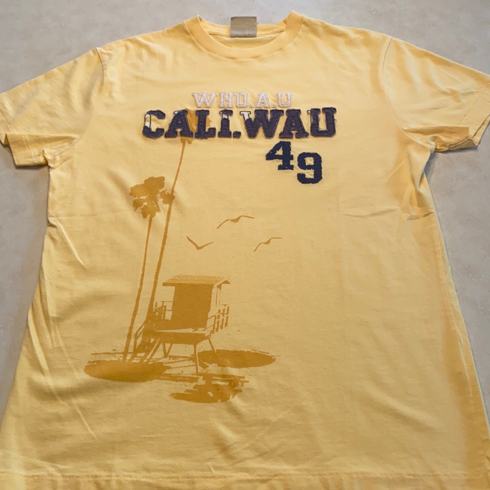 Who.A.U gently worn short sleeve shirt